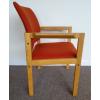 Danish Oak Carver in orange wool